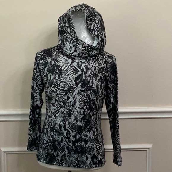 PMX Cowl Hoodie/Legging Set- Grey snake prt - Picture 4 of 16